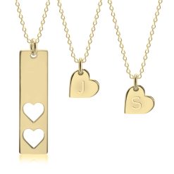 Mutter und Tochter Halskette