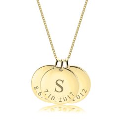 personalisierte Datumskette