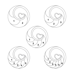 Mutter Halskette mit eingravierten Namen