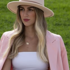 Jüdischer Chai Anhänger Halskette