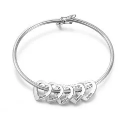 Personalisiertes Mutterarmband mit Kindernamen