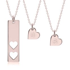 Mutter und Tochter Halskette