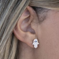 Hamsa Hand Ohrringe