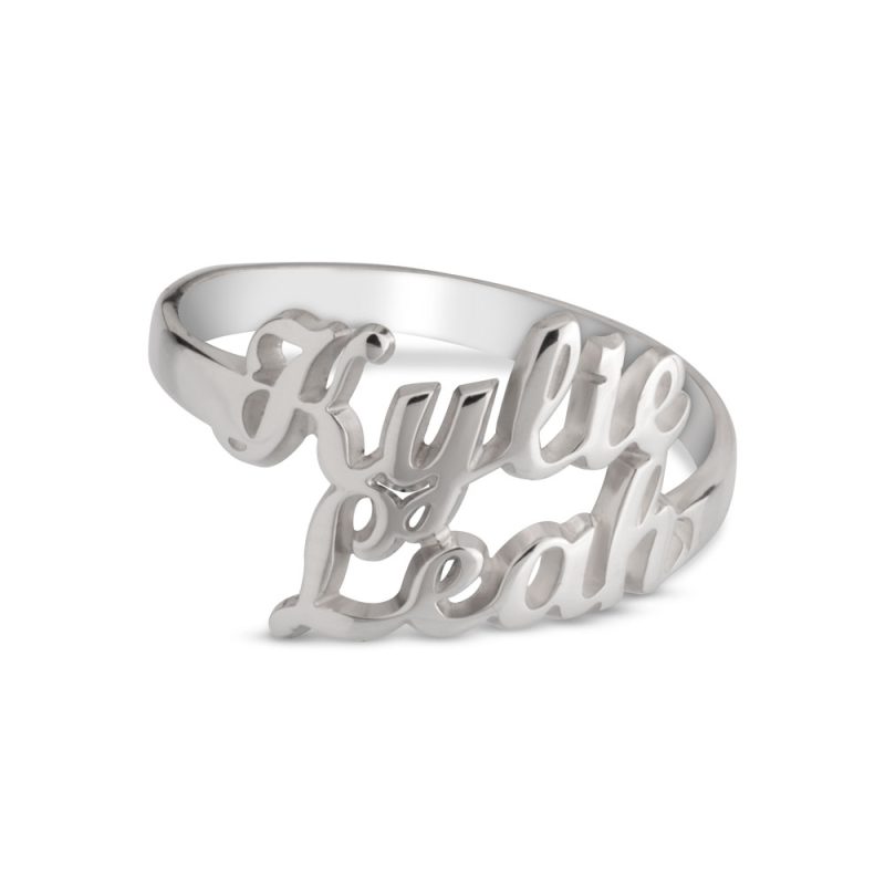 Personalisierter Ring mit zwei / drei Namen