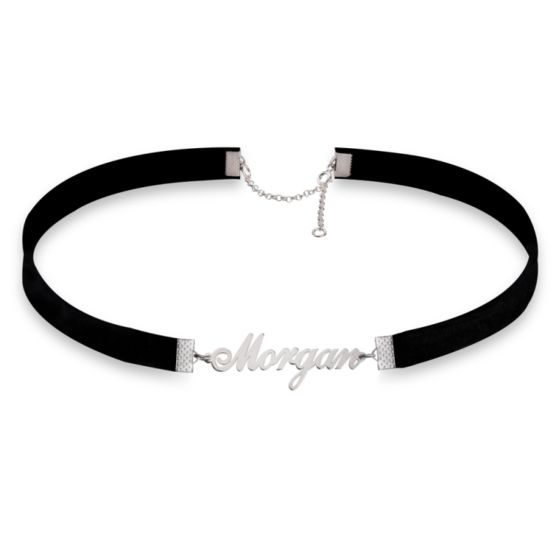 Halsband mit Namenskette