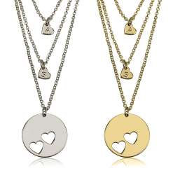 Mutter-Tochter Namensketten Set