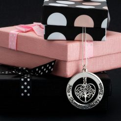 Personalisierte Stammbaum Halskette